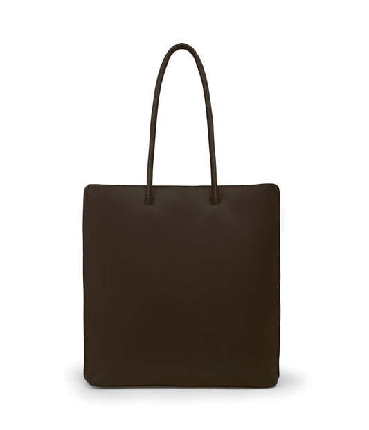 BERTA Vegan Tote Bag - Loom | Color: Brown - variant::espresso