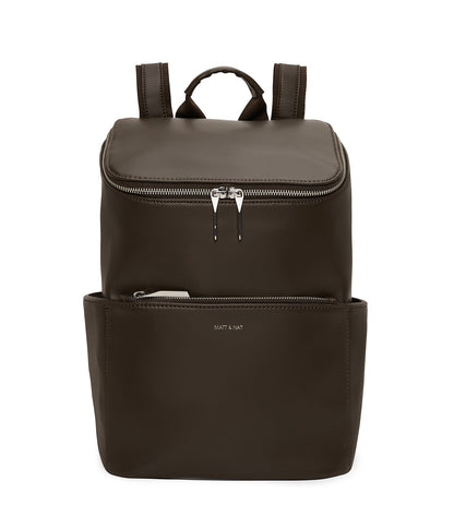 BRAVE Vegan Backpack - Loom | Color: Brown - variant::espresso