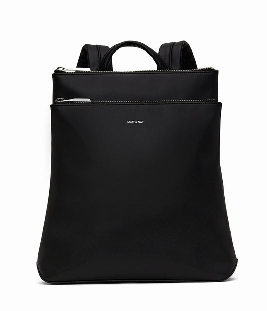 NARA Vegan Backpack - Loom | Color: Black - variant::black