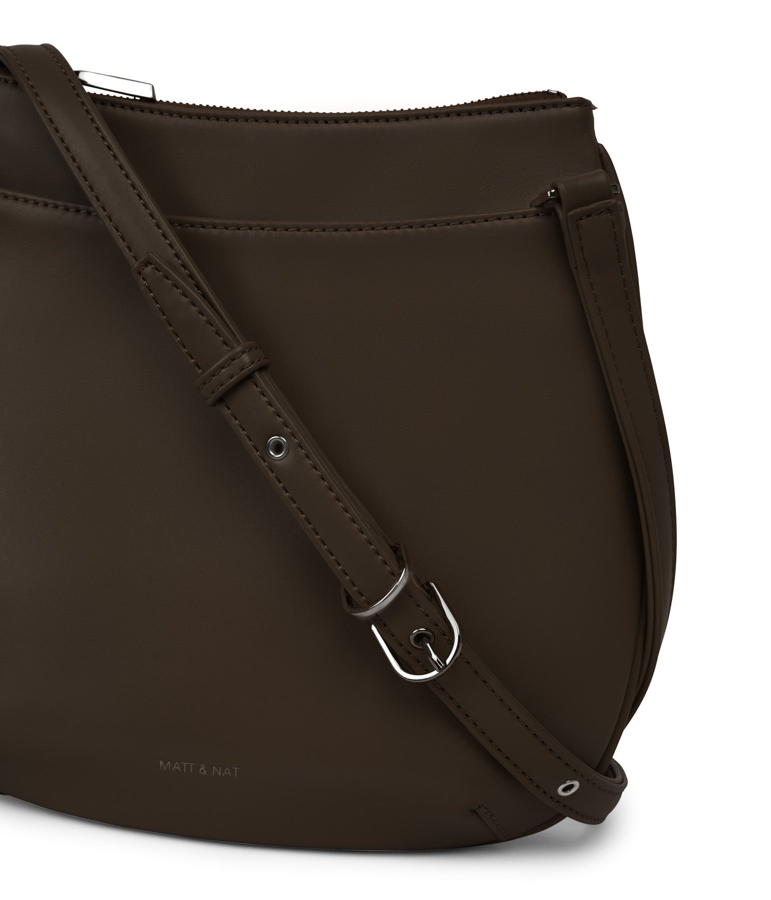 SALO Vegan Crossbody Bag - Loom | Color: Brown - variant::espresso