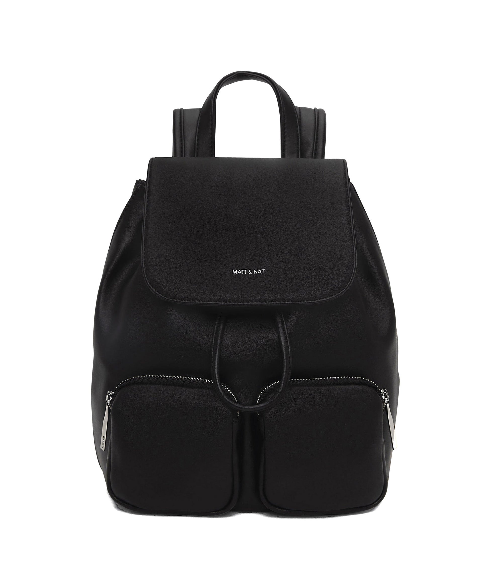 TATUM Vegan Backpack - Loom | Color: Black - variant::black