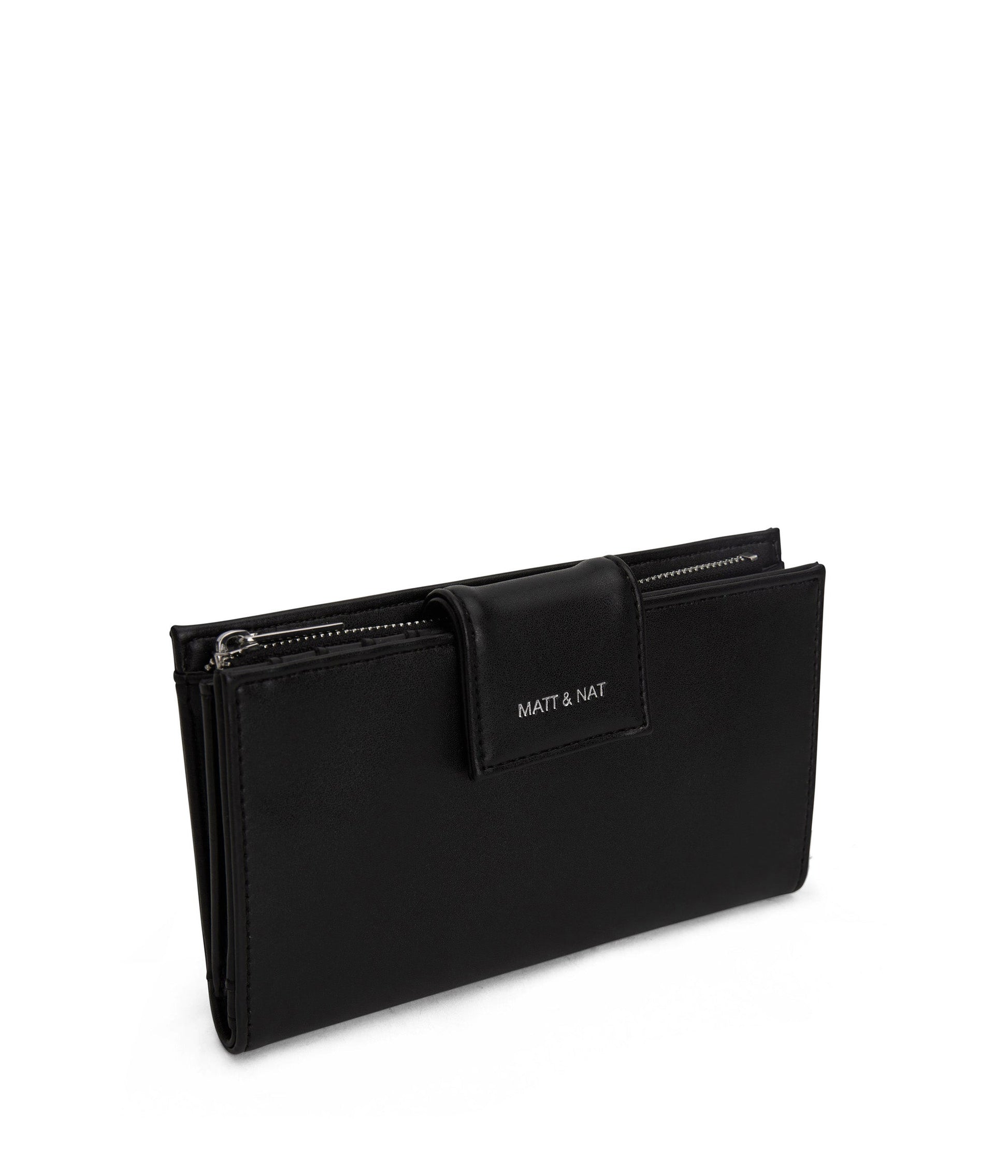 CRUISE Vegan Wallet - Loom | Color: Black - variant::black