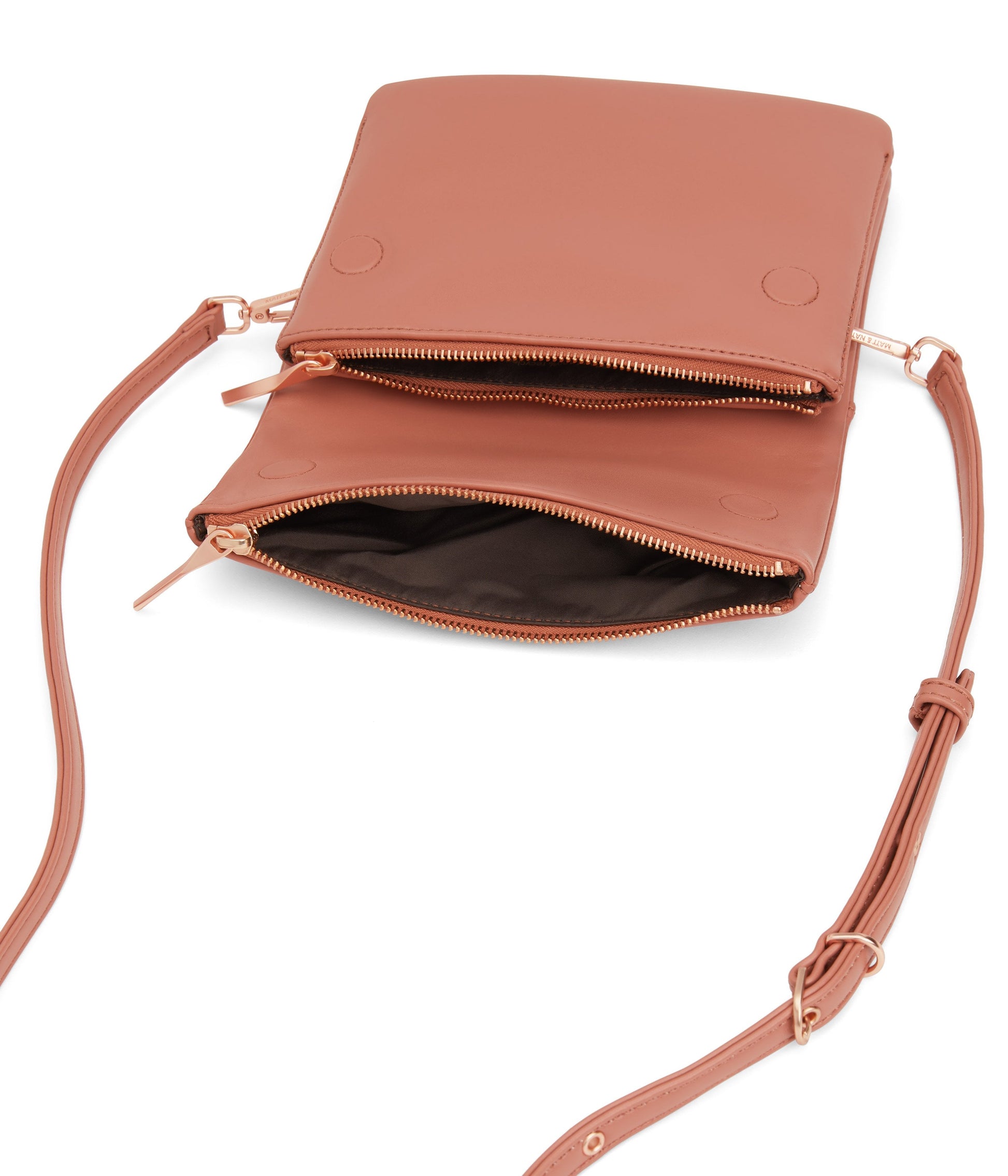 HILEY Vegan Crossbody Bag - Loom | Color: Pink - variant::ombre