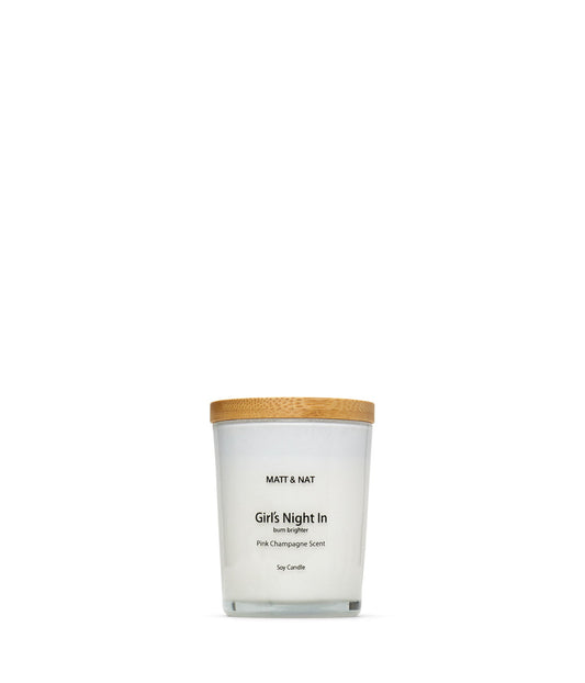 Girl's Night In Mini Soy Candle | Color: White - variant::white