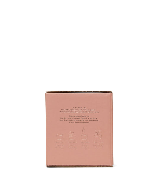 Turmeric In Your Life Soy Candle | Color: Pink - variant::cerami