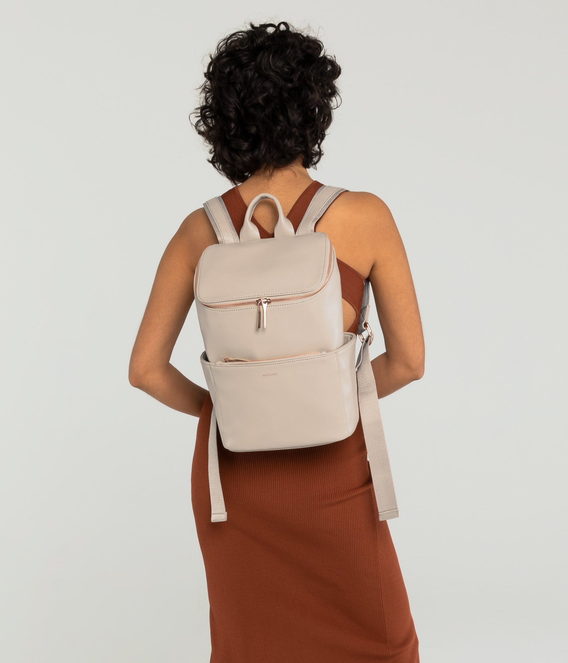BRAVE Vegan Backpack - Loom | Color: Tan - variant::maple