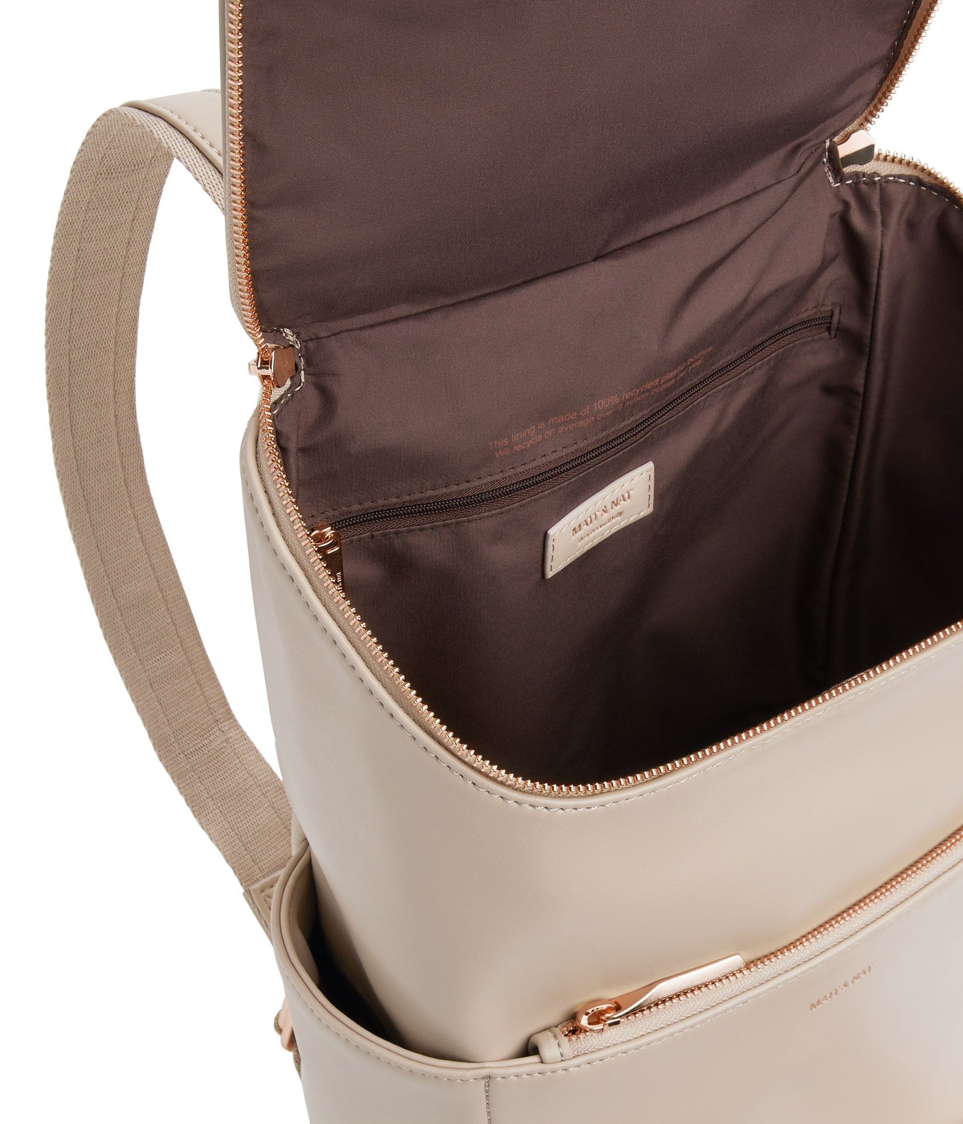 BRAVE Vegan Backpack - Loom | Color: Beige - variant::veil