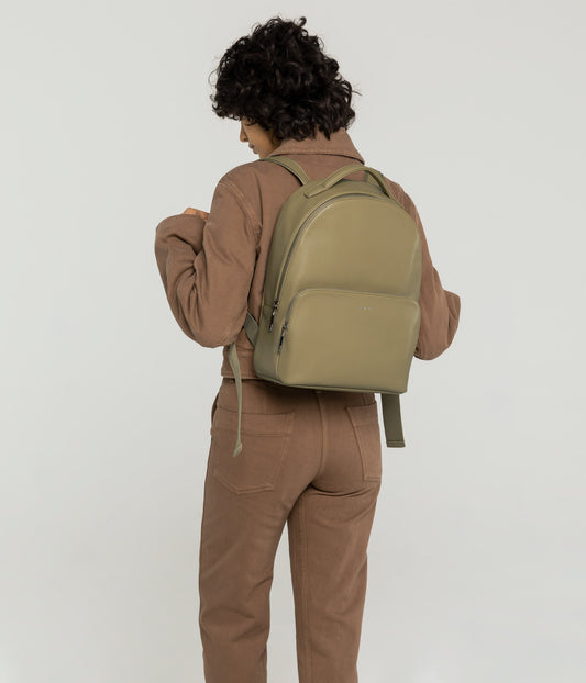 CARO Vegan Backpack - Loom | Color: Tan - variant::maple