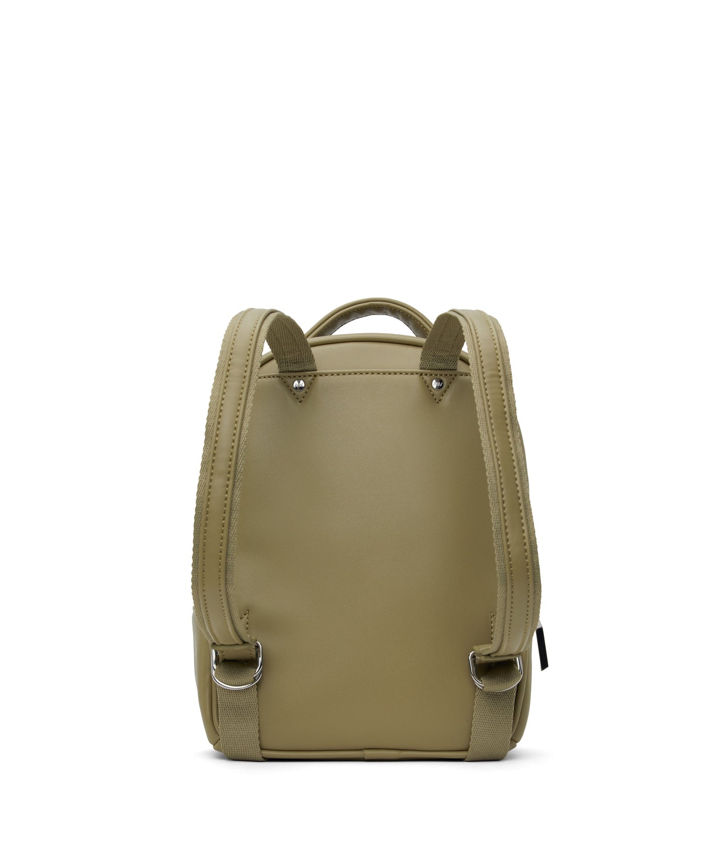 CAROSM Small Vegan Backpack - Loom | Color: Green - variant::ivy