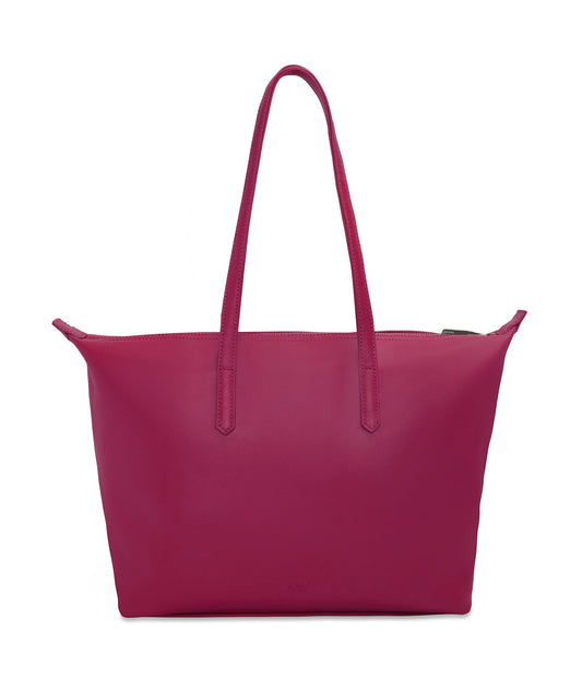 ABBI Vegan Tote Bag - Loom | Color: Pink - variant::tulip