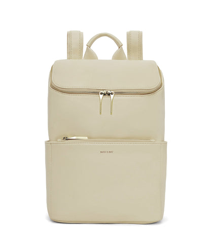 BRAVE MICRO Vegan Crossbody Bag - Loom | Color: White - variant::tapioca
