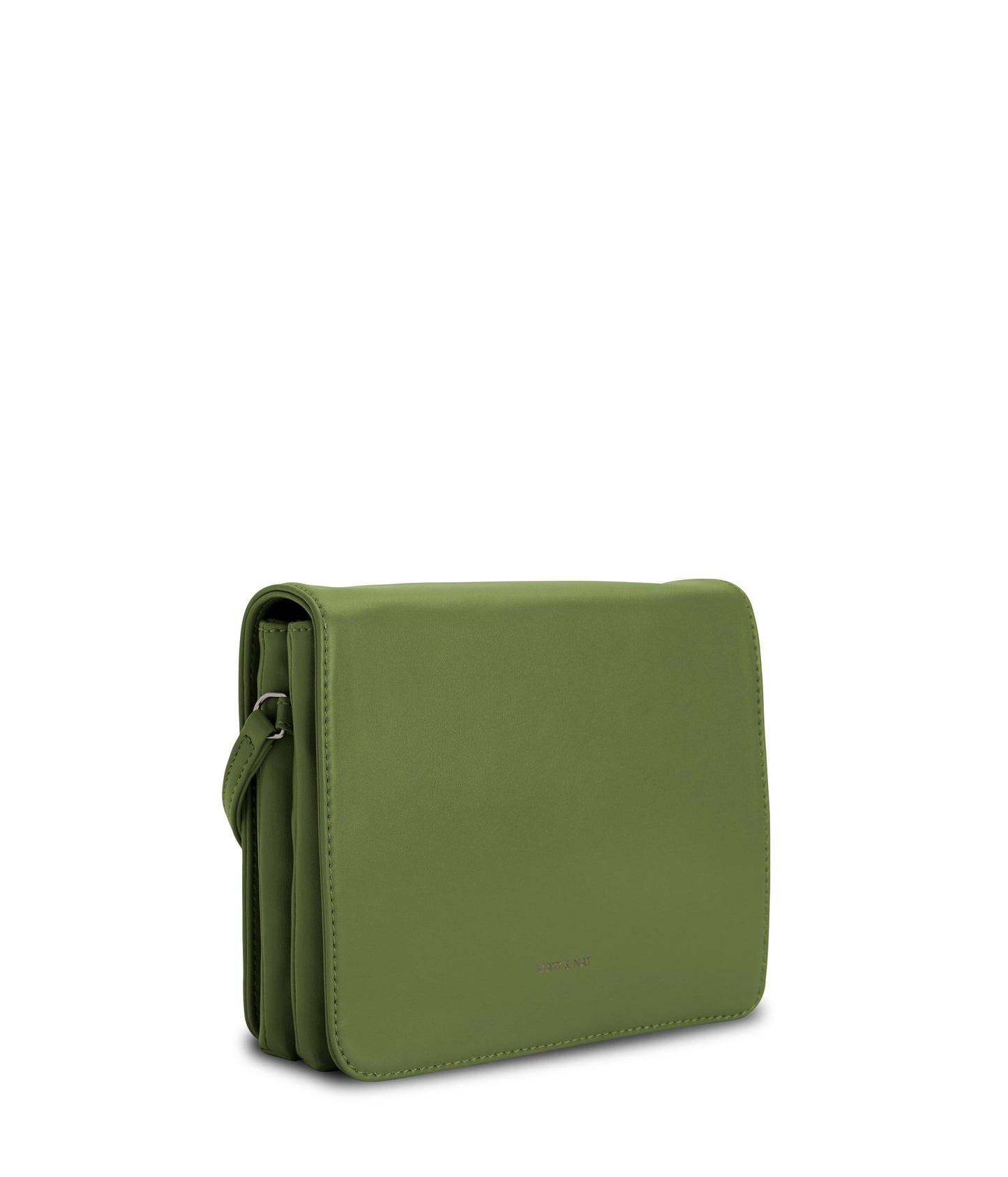 DOVER SM Vegan Crossbody Bag - Loom | Color: Green - variant::parrot