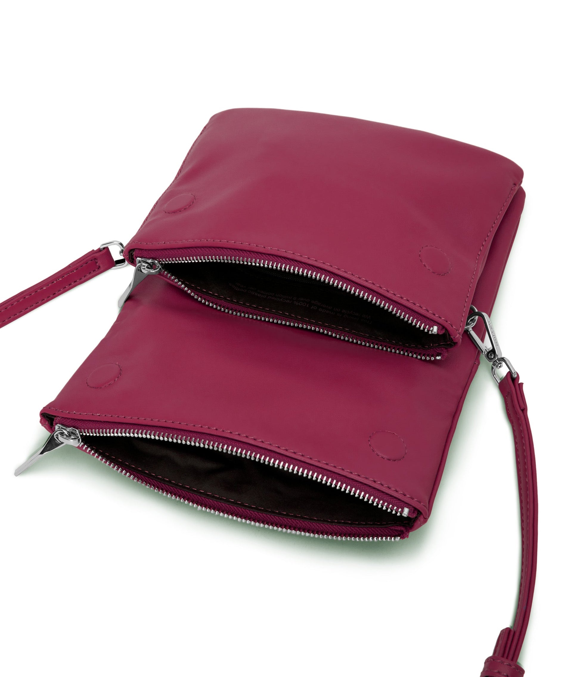 HILEY Vegan Crossbody Bag - Loom | Color: Pink - variant::tulip