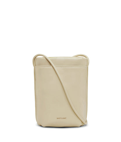 MILLE Vegan Crossbody Bag - Loom | Color: White - variant::tapioca
