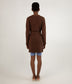 ADELAIDE Button Down Cardigan | Color: Brown - variant::chestnut